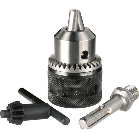 DeWalt DT7005-QZ - Mandrino per trapano con 13 mm 1/2" x 20 chiave UNF + Adattatore SDS-Plus
