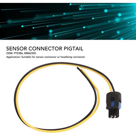 Connecteur Pigtail pour Capteur/Capteur de Phare PT2386/88862305 Flexible Coloré Câblage Facile à Installer (1/5)