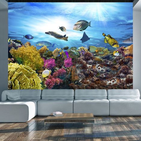 Papier Peint "Coral Reef" 70 x 100 cm (1/2)