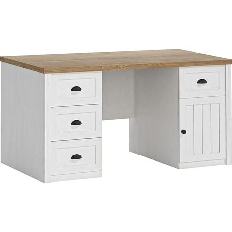 AX LIVING Bürotisch Palmano B1 – 160 cm breit, Andersen Kiefer