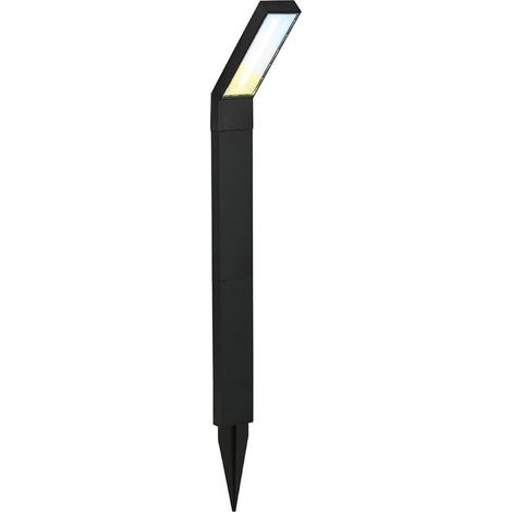 Briloner BT10030 SOLAR Applique Solare da Esterno LED Integrato 1600 lm 13W Sensore Presenza IP44 Dimmerabile colore Nero