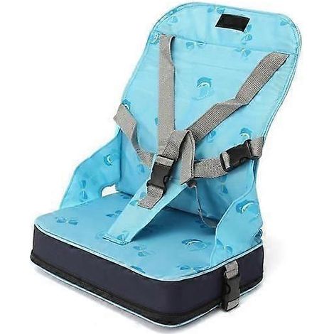 Portable Pliable Rhausseur Sige de Table Bb Enfant Repas + 5-Point Harnais Scurit Chaise Voyage (1/4)