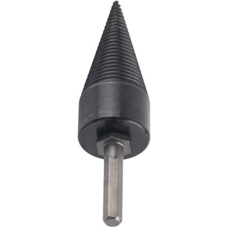 Marhynchus Bit Wood Splitter Force en Bois pour Outil de Forage à Tige Hexagonale, 140 Mm de Long, Facile à Installer (38 mm) (1/5)