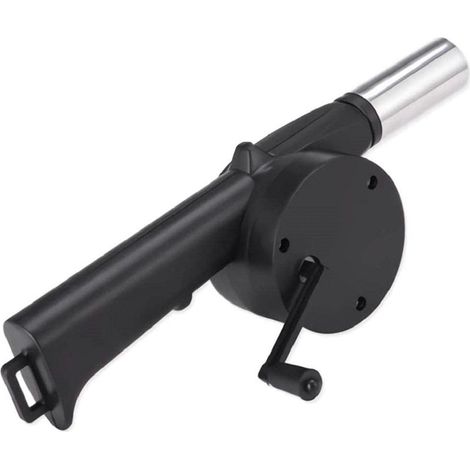 Soufflet manuel portable 25 cm pour barbecue, feu de camp, pique-nique et cuisine extérieure (1/5)