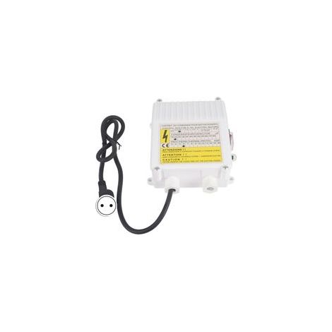 Boîtier de commande avec disjoncteur thermique intégré pour pompes d'aspiration domestiques submersibles de puits profonds 0,55 kW 0,5 CV 20 µF 5 A Prise UE 220 V (1/5)