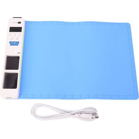 RASTKY Coussin Chauffant de Réparation D'écran LCD, Plaque Chauffante Efficace de 300 W pour Le Démontage de la Tablette du Smartphone, Plaque Chauffante de Séparation D'écran de Grande Zone de (1/5)