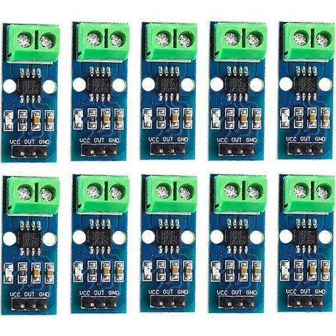 10 x 5A-Stromsensoren, ACS712-Modul, Leistungssensorplatine (1/5)