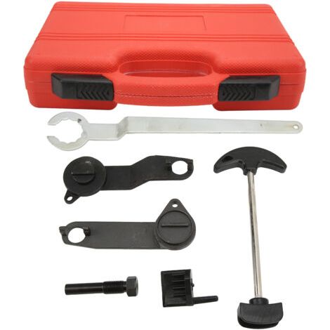 FOREHILL Ensemble d'outils de synchronisation pour moteur à essence, outil de synchronisation d'arbre à cames, outils de réparation de voiture de remplacement pour Octavia 1.2 .1.4 TSI TFSI TGI (1/4)