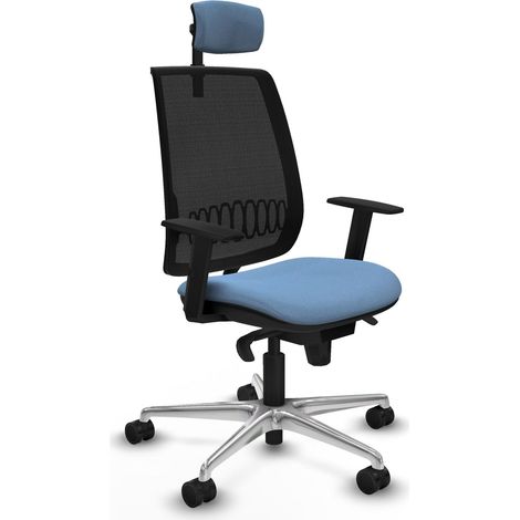 Sedia da ufficio piqueras y crespo Alares nero mesh ergonomica (1/2)