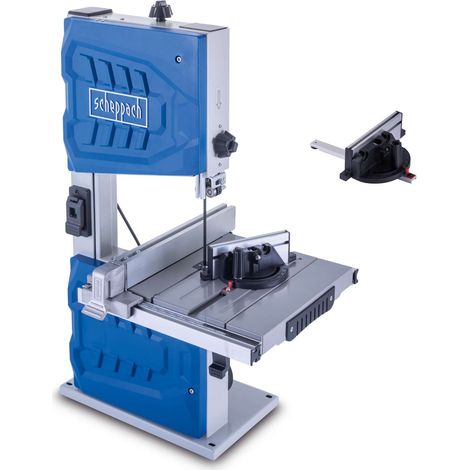 [NEUWERTIG] [NEUWERTIG] Scheppach Bandsäge HBS261  Durchlasshöhe/- breite 120 / 245 mm 2 Schnittgeschwindigkeiten 660/960 m/min  Tischverstellung 0-45°