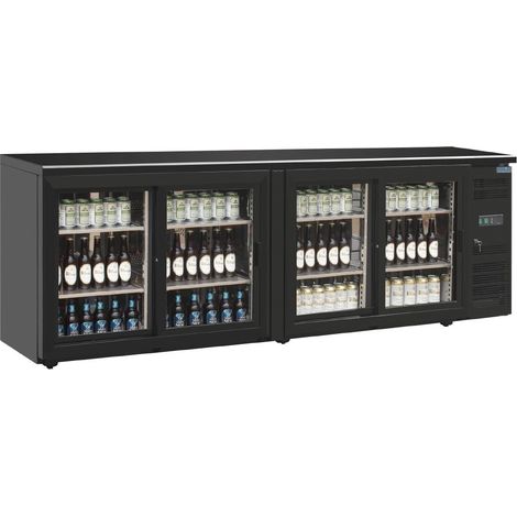 Arrière Bar Vitré Réfrigéré 288 Bouteilles 4 Portes - Polar (1/5)