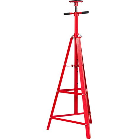 Mw Tools – Support chandelle d'essieu 2 t réglable 1250 à 2025 mm – Charge 2000 kg – Pour ponts à ciseaux et 2 colonnes – CAGL020