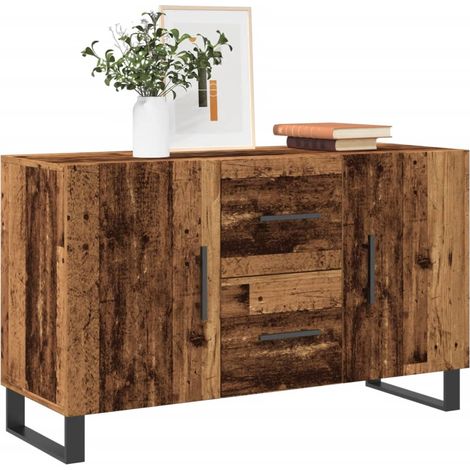 Sideboard Altholz-Optik 100x36x60 cm Holzwerkstoff