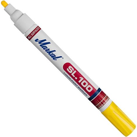 Markal PAINT-RITER INDUSTRY MARKER SL100 31240220 Marqueur peinture jaune 4 mm (1/5)