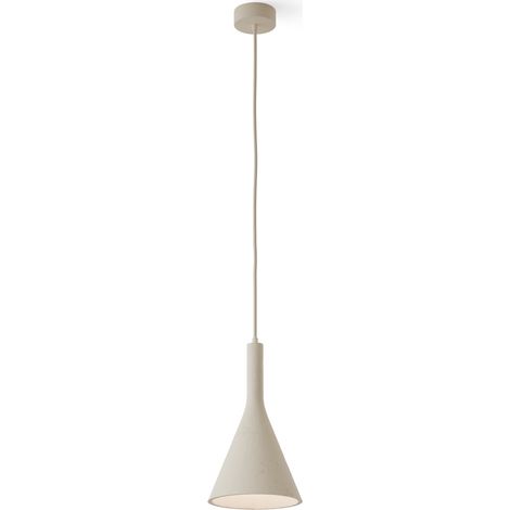 Suspension en plâtre beige (1/5)