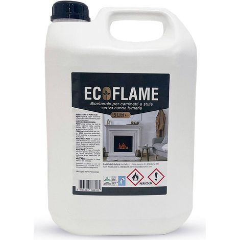 Bioetanolo 5 Litri Combustibile Ecologico per Camini Caminetti Biocamini (1/3)