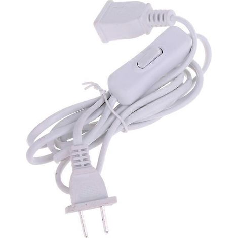 Rallonge électrique polarisée américaine à 2 broches mâle/femelle, câble Nema 1-15P vers 1-15R (1/5)
