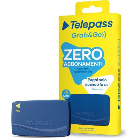 Telepass Grab&Go etiqueta RFID Azul 1 pieza(s) (1/5)