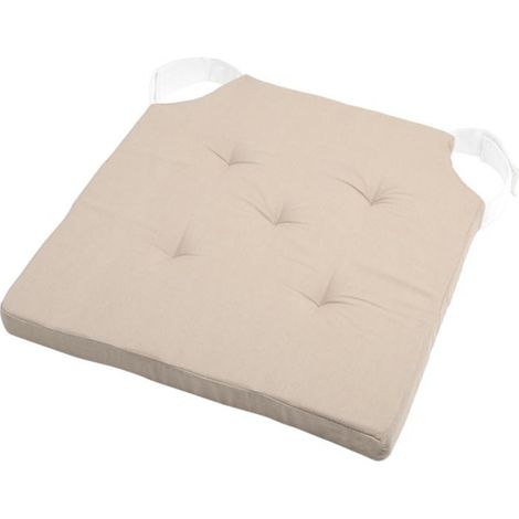 Cuscino per sedia DUO 38x38 cm, beige chiaro