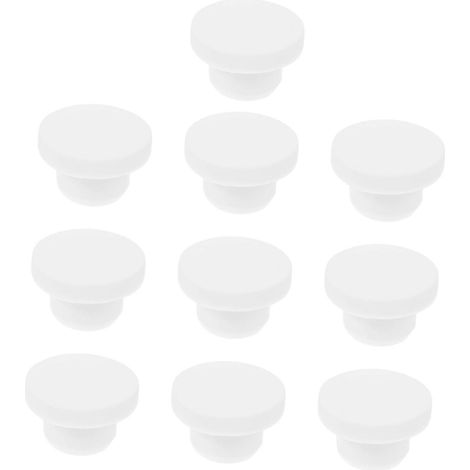 Lot de 10 embouts et bouchons en silicone pour tubes et bouteilles de meubles, joints réutilisables anti-poussière (1/5)