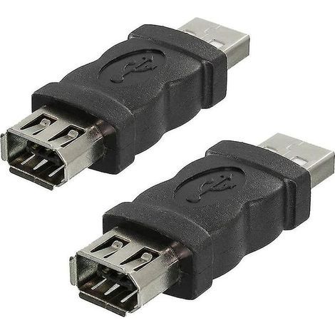 Convertisseur Eightnice Firewire IEEE 1394 6 broches femelle vers USB mâle mâle (2 pièces) (1/5)