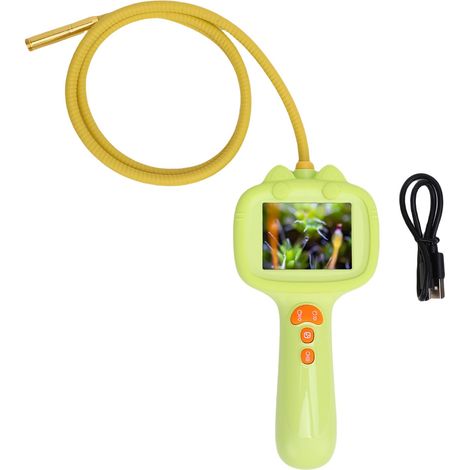 Caméra Endoscope pour enfants 2MP 1080P, écran IPS de 2.4 pouces, lentille étanche IP67, Endoscope Rechargeable, jouet avec lumière (1/5)