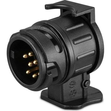 13-pin to 7-pin trailer adapter – Waterproof trailer connector – 12V – Suitable for commercial vehicles – 7710cm pins (1/5)