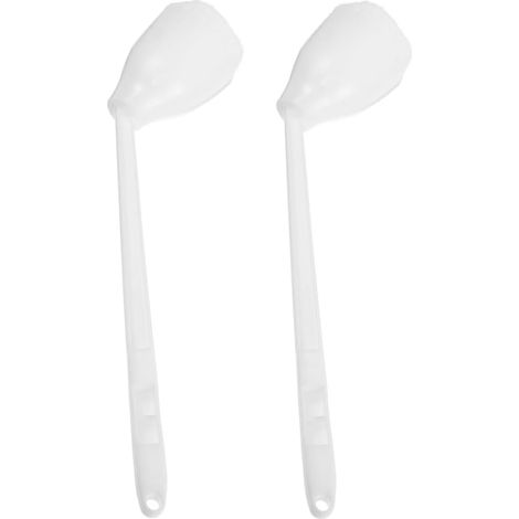 2 brosses WC, long manche, pour cuvette et nettoyage profond (1/5)