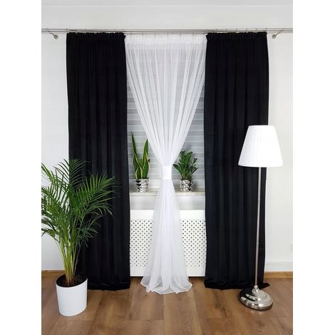Tenda di velluto nera (1/4)