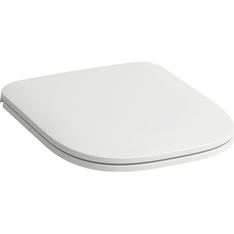 LAUFEN MEDA asiento de inodoro delgado, con tapa, extraíble, con (1/2)