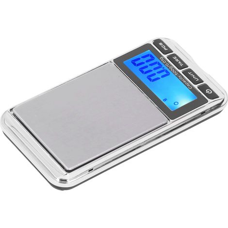 Balance de poche numérique de haute précision, portable, sûre et fiable, mini balance de bijouterie avec écran LCD pour les magasins et la maison, 500 g/0,01 g. (1/5)