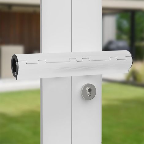 Serrure de Sécurité pour PorteFenêtre, Serrure Professionnelle pour Double PorteVitrée, Protection Renforcée (1/5)