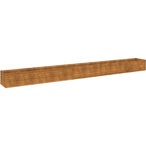 Maison Exclusive - Garten-Hochbeet 482 x 50 x 36 cm Cortenstahl (1/5)