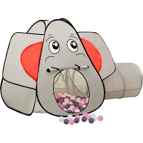 Équipement de jeu extérieur : Tunnel pour chats à 3 voies Noir et bleu 25 cm Polyester  jeu extérieur enfant, aire de jeu jardin, balançoire enfant , pour jardin, usage domestique , enfant 3-8 ans (1/5)