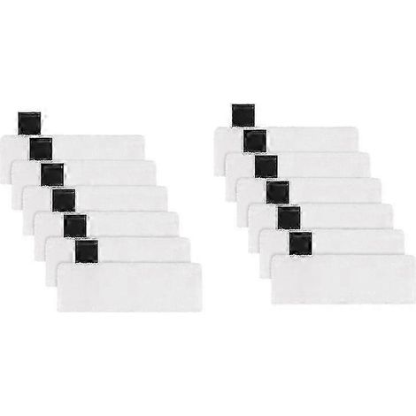 AURA Lot de 12 chiffons de nettoyage en microfibre compatibles avec les nettoyeurs vapeur Easyfix SC2, SC3, SC4 et SC5 (1/5)