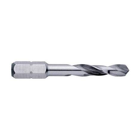 Exact 05944 HSS Punta a spirale per metallo 2.5 mm Lunghezza totale 36 mm DIN 3126 1/4 (6.3 mm) 1 pz.