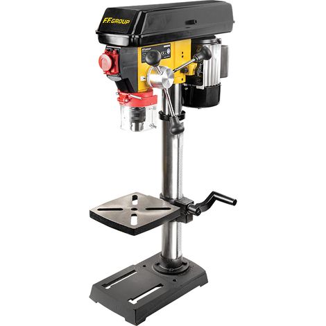 Perceuse colonne de banc 550W – 12 vitesses – Capacité de broche 1,5-16 mm – Banc en fonte rotatif – Pour perçage léger et semi-professionnel (1/2)