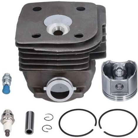 Kit de Cylindre Piston 55mm pour Tronçonneuse avec Bougie et Soupape Décompresseur - (1/5)