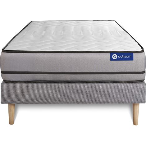 Kit rete e materasso matrimoniale Actiflex night 90x190cm - Spessore : 20cm - Molle insacchettate- molto rigido