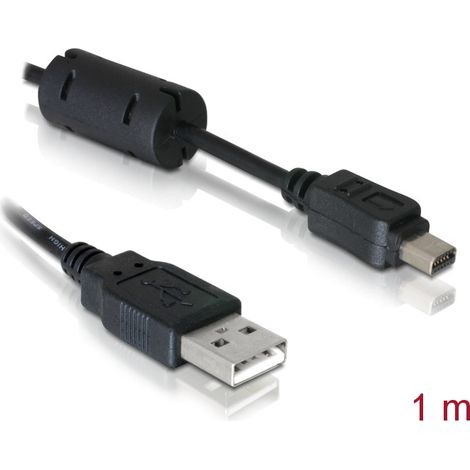 Cable Camara Olympus 12Pin USB 1m