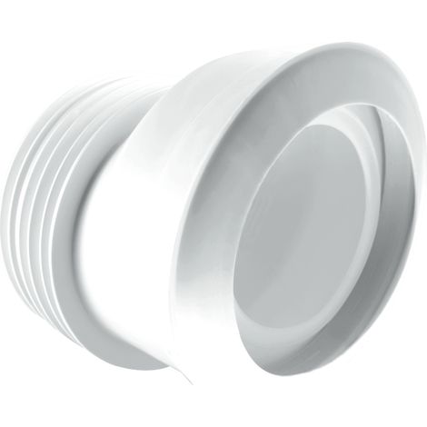 McAlpine MAC-4 97-107mm Inlet x 4"/110mm Outlet 20mm Offset MACFIT WC Connector (1/5)