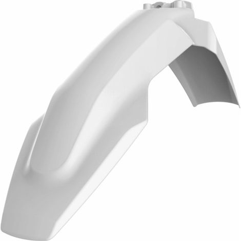 Guardabarros delantero Polisport para Husqvarna TC FC 125 TE FE 250 16 22 17 Blanco