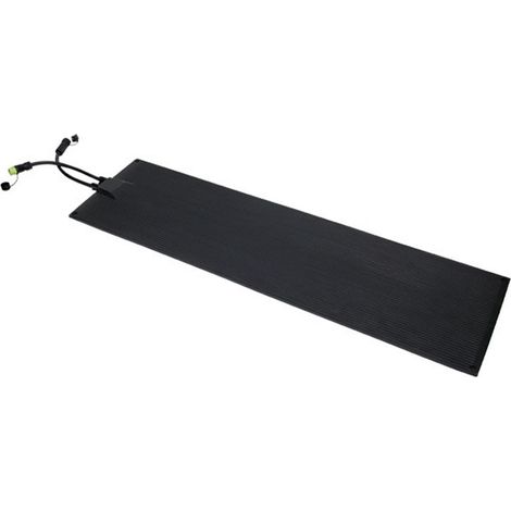 Tapis chauffant d'extérieur pour l'hiver, tapis de fonte de neige électrique avec protection anti-fuite, cordon d'alimentation de 1,8 m pour entrées, escaliers, routes, couloirs et cours, 60,96 x 91,4 (1/5)