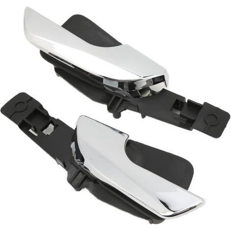 Manilla interior de puerta para coche, 2 piezas, color plata 156092167, repuesto para Alfa Romeo Giulietta 2010-2020 (1/4)