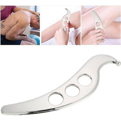 Outil de grattage manuel en acier inoxydable pour massage et kinésithérapie, soulagement des douleurs myofasciales (1/5)