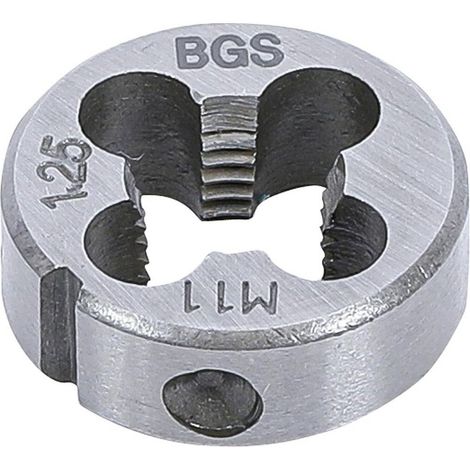 Filières M11 x 1,25 x 25 mm - Acier, Filetage Précis - Outils de Coupe, Pro - D-Work
