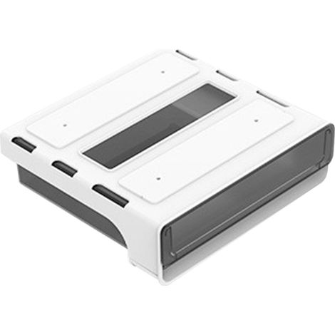 [Schreibtisch-Organizer] [Aufbewahrungsbox] M 17 cm [Großes Fassungsvermögen, Schwarz] (1/5)