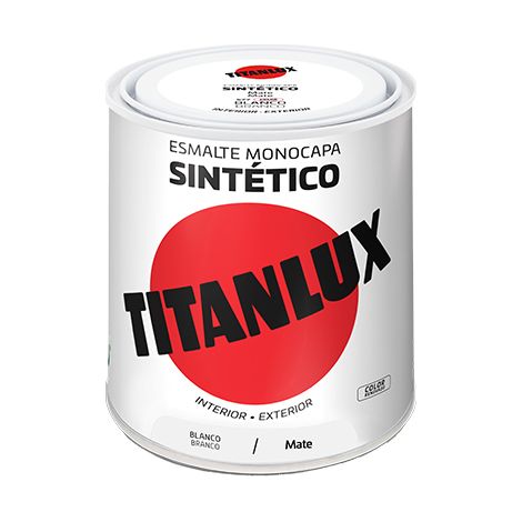 Mattweißer Emaillelack 250ml Titanlux (1/2)