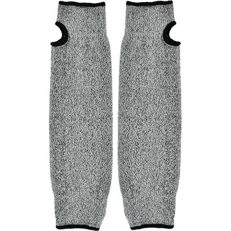 Manchon de protection pour bras, manchon pour bras de sécurité, Gants de travail à manches longues anti-abrasion résistant aux coupures HPPE pour jardin, cuisine et travaux agricoles (35cm) (1/4)
