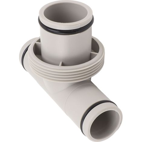 Adaptateur de tuyau de piscine en forme de T, raccord fileté pour pompe, connexion 1,5 po à 1,25 po, piston pour l'entretien de la piscine (1/5)